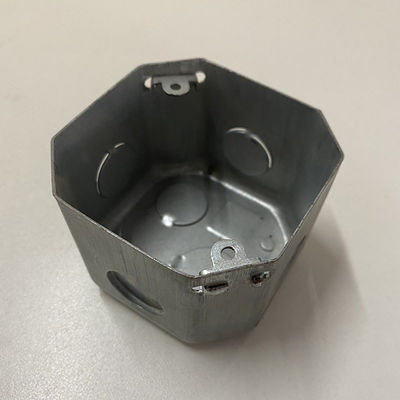 Silberner wasserdichter Roheisen-elektrischer Anschlusskasten-Metallanschlusskasten fertigte besonders an