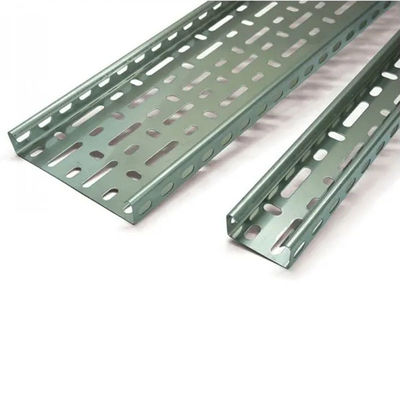 Antikorrosions-Stahlmetallkabel Tray Ventilated Or Perforated Trough