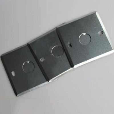 Quadratische Antikorrosions-elektrischer Kasten-Abdeckungs-Metalledelstahl für Klemmen